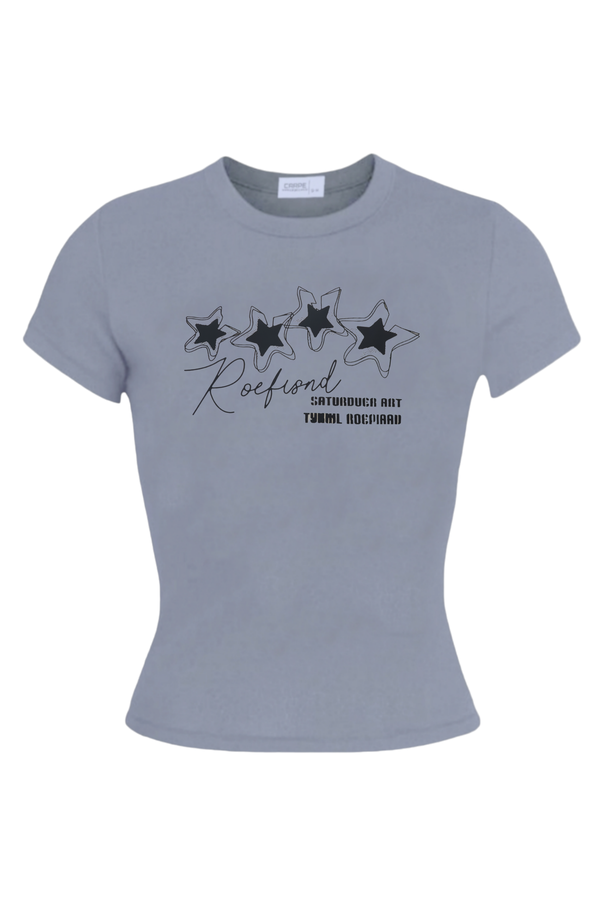 Grey Art Star Tam Boy Bluz