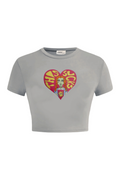 Grey This Scuks Crop