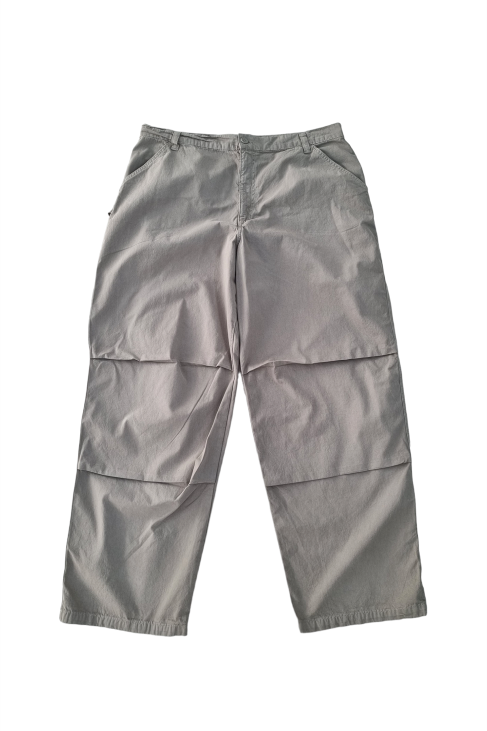 Gri Bol Paça Pantolon