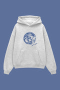 Gri Party Queen 3 İplik Oversize Sweatshirt