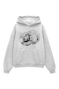 Gri Two Disco 3 İplik Oversize Sweatshirt