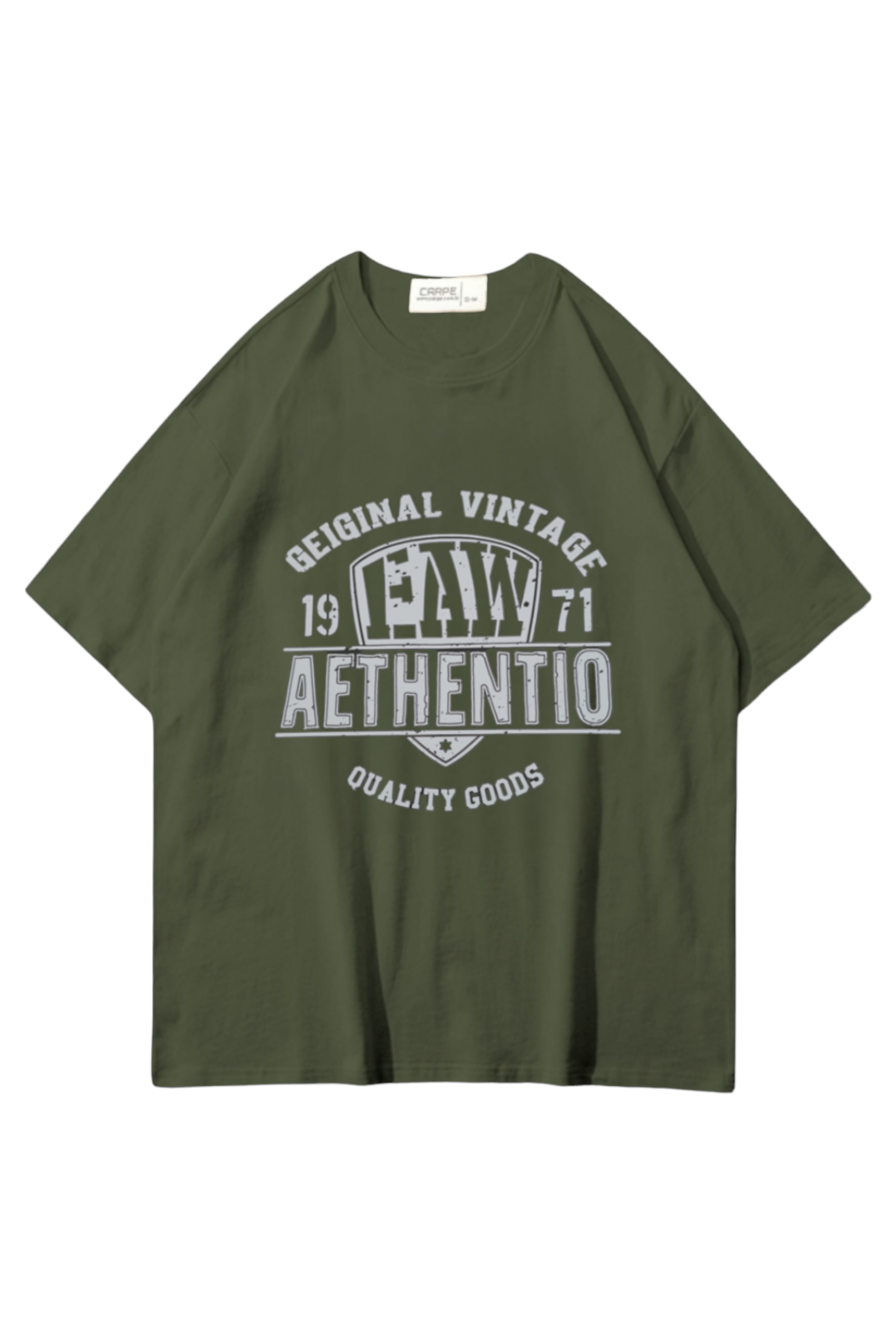 Haki Athentıo Oversize T-shirt