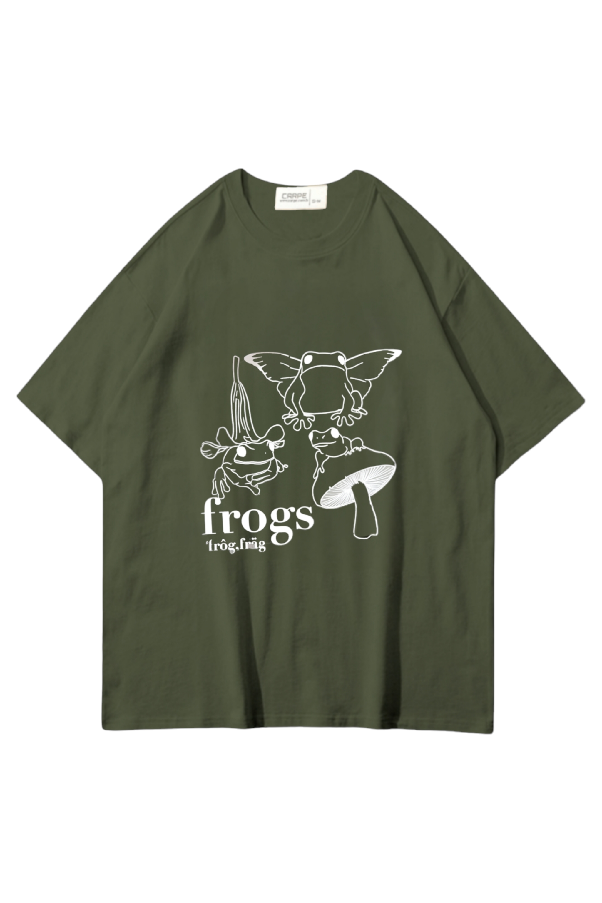 Haki Frogs Oversize T-shirt
