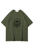 Haki Mushroom Oversize T-shirt