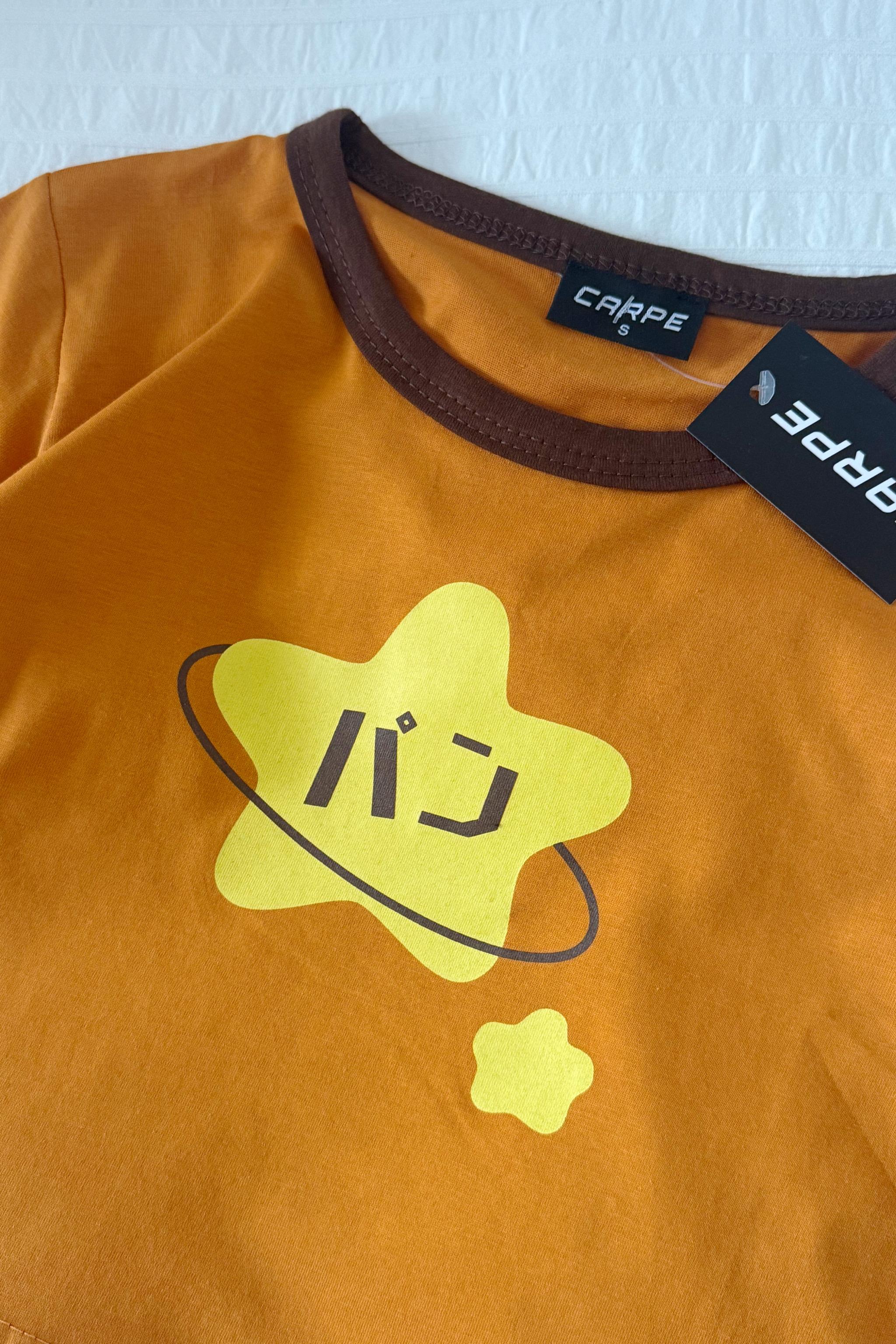 Happy Korean Star Yarım T-Shirt