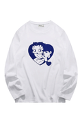 Heart Betty Sweatshirt