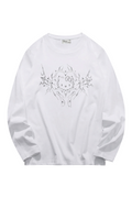 Heart Decor Sweatshirt