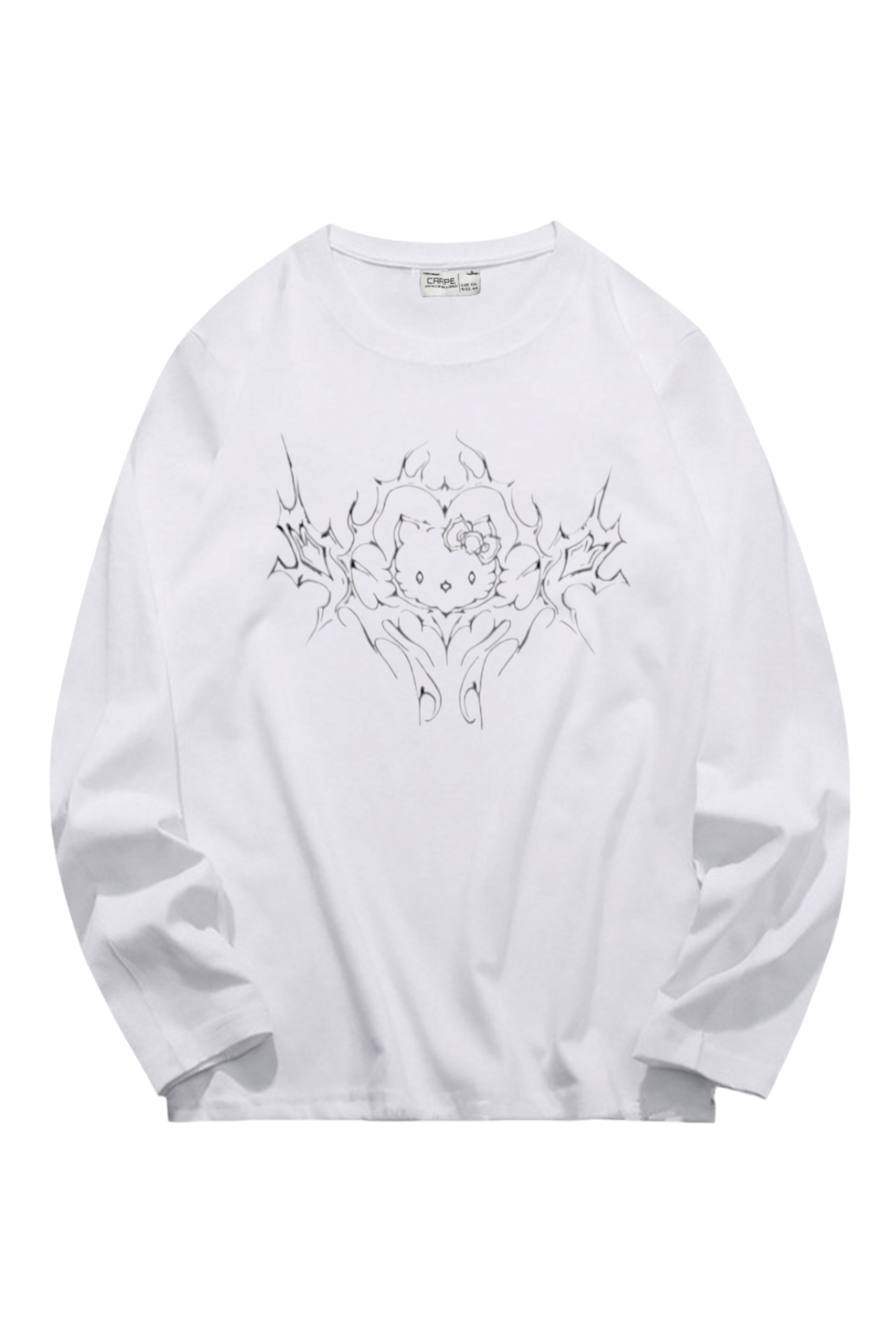 Heart Decor Sweatshirt