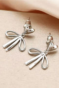 Heart Ribbon Küpe