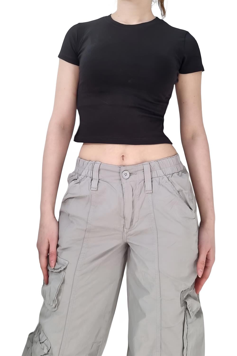 Hello Gothic Crop