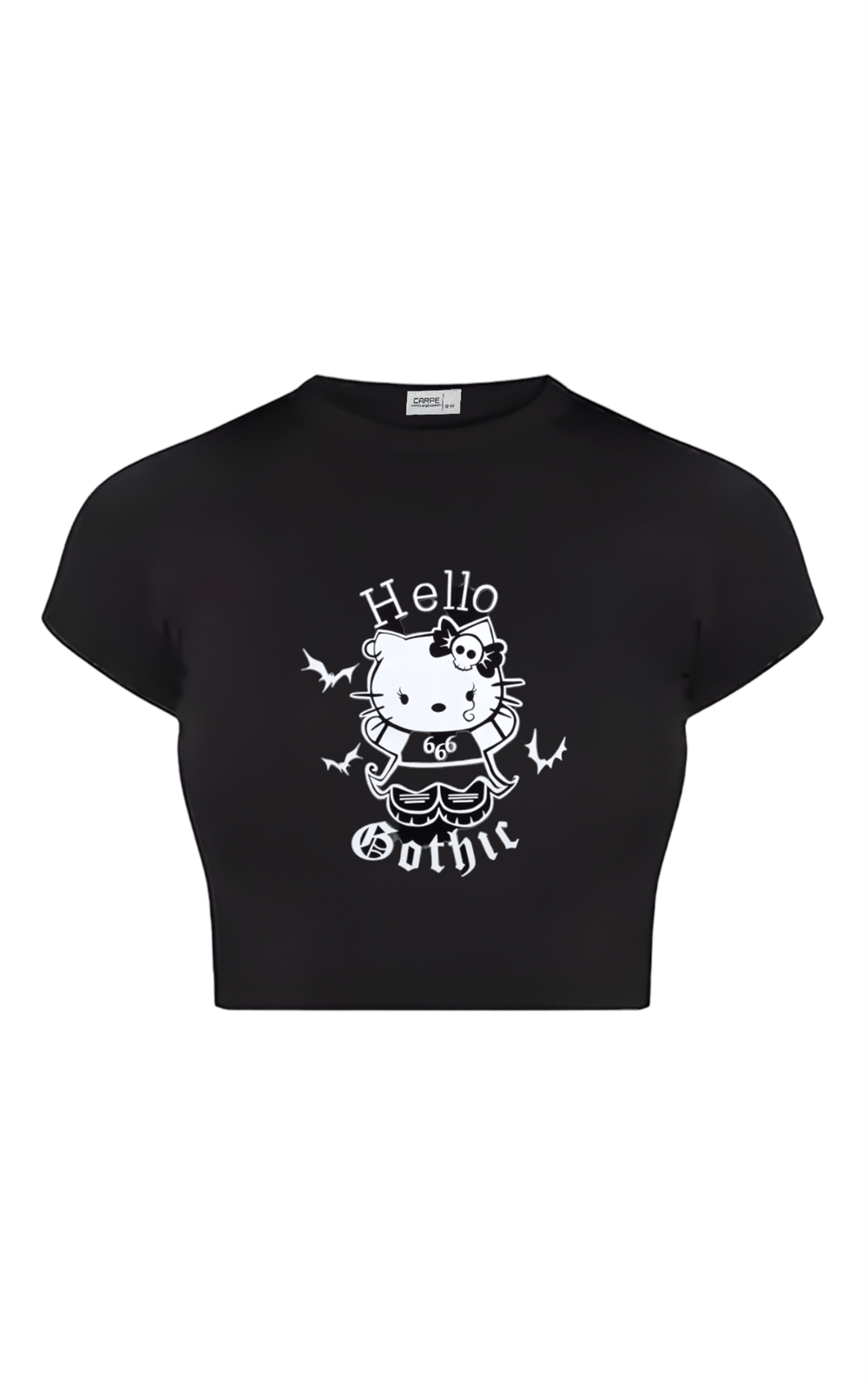 Hello Gothic Crop