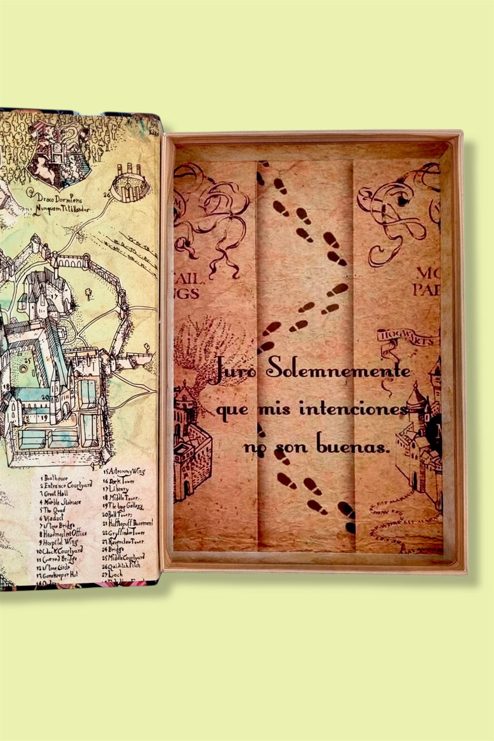 Hogwards School Kitap Kutu