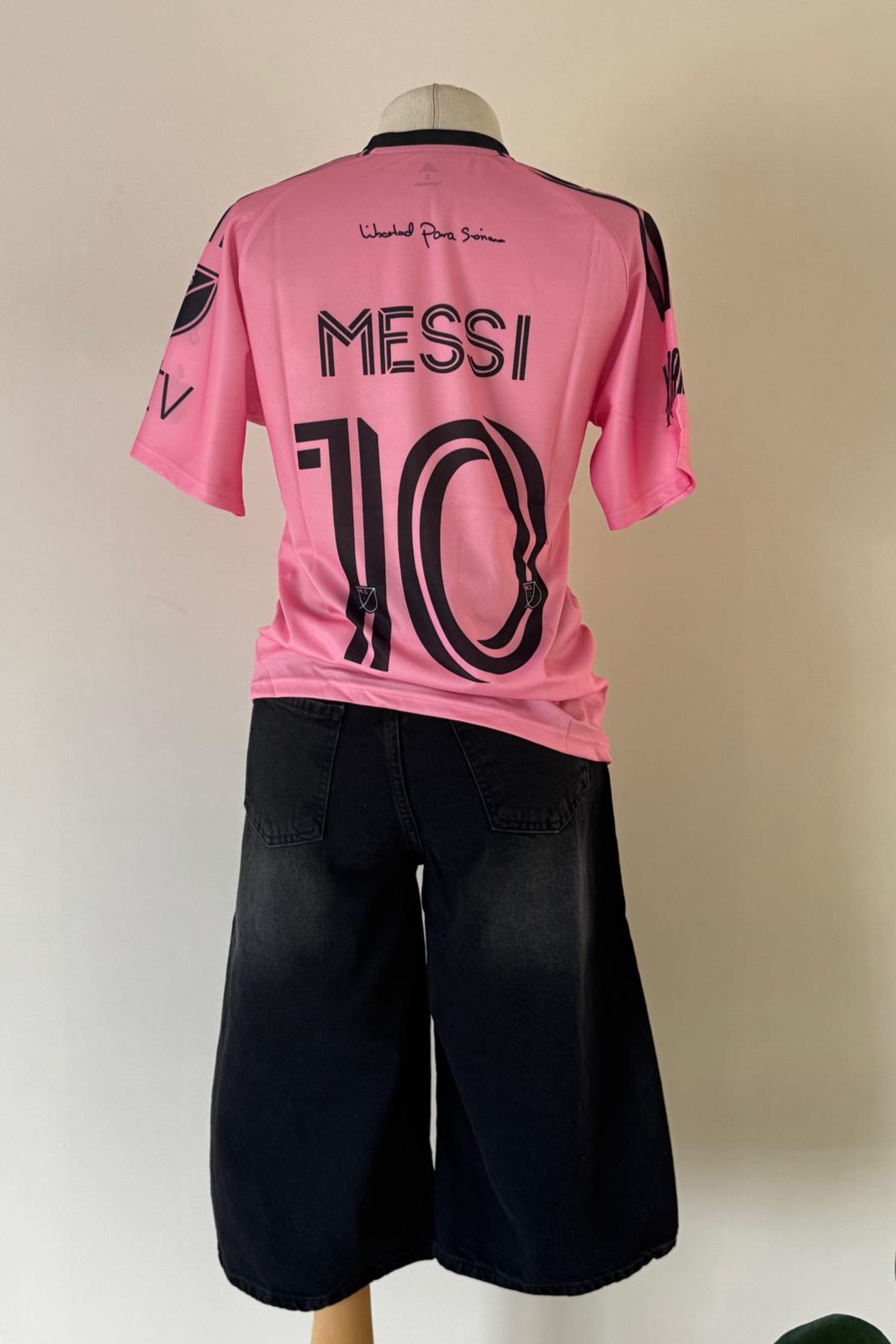 Inter Miami Pembe Oversize T-shirt