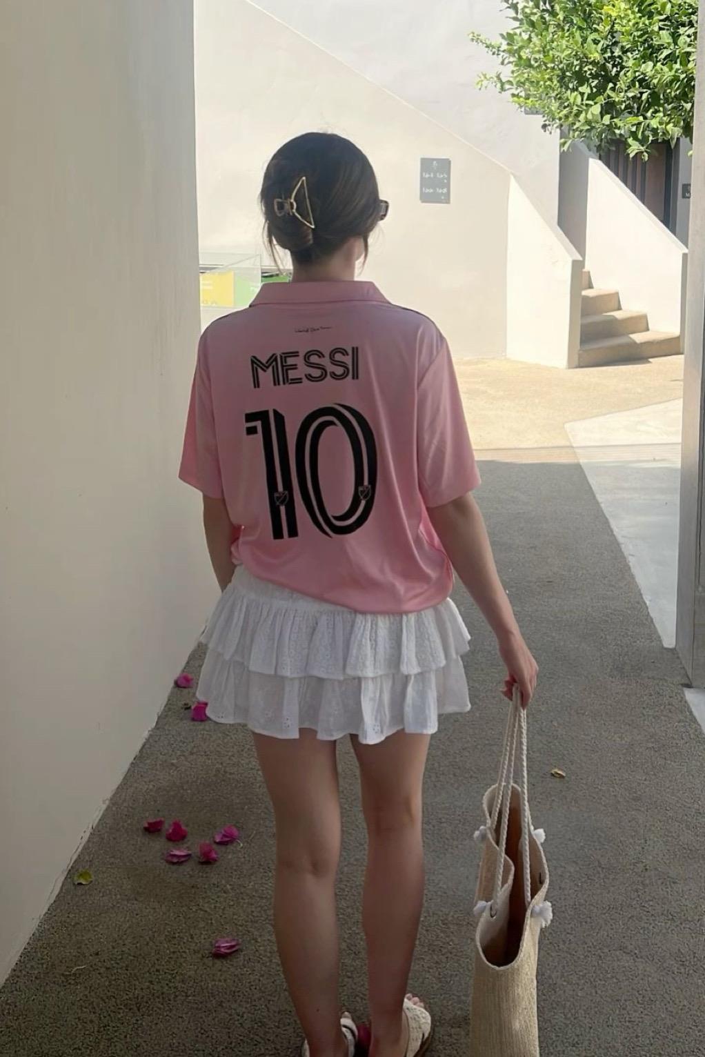 Inter Miami Pembe Oversize T-shirt