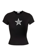 İnterwined Star Tam Boy Bluz