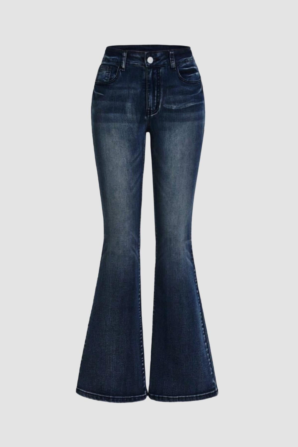 İspanyol Paça Denim Pantolon