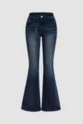 İspanyol Paça Denim Pantolon