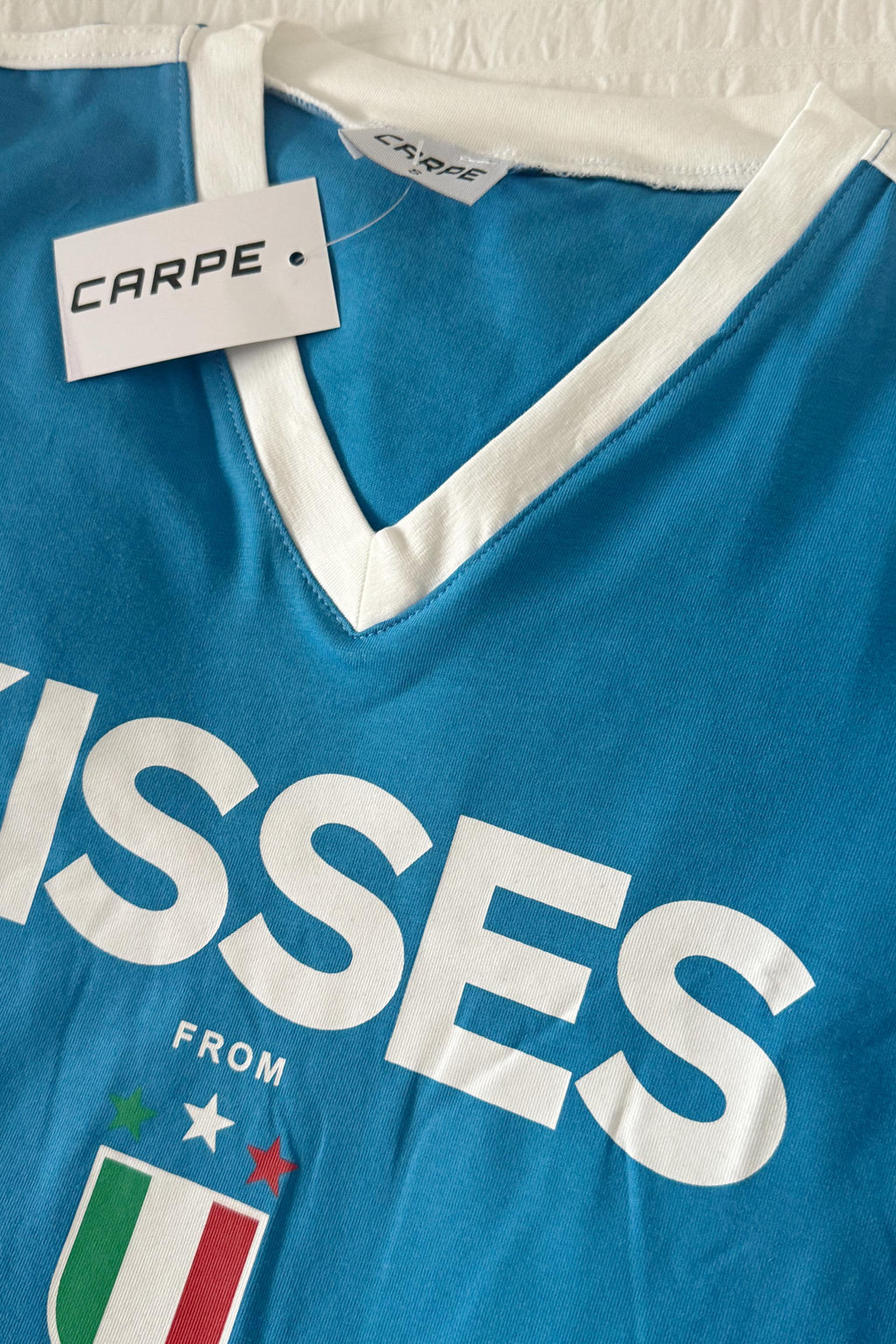Italian Kisses Yarım T-Shirt
