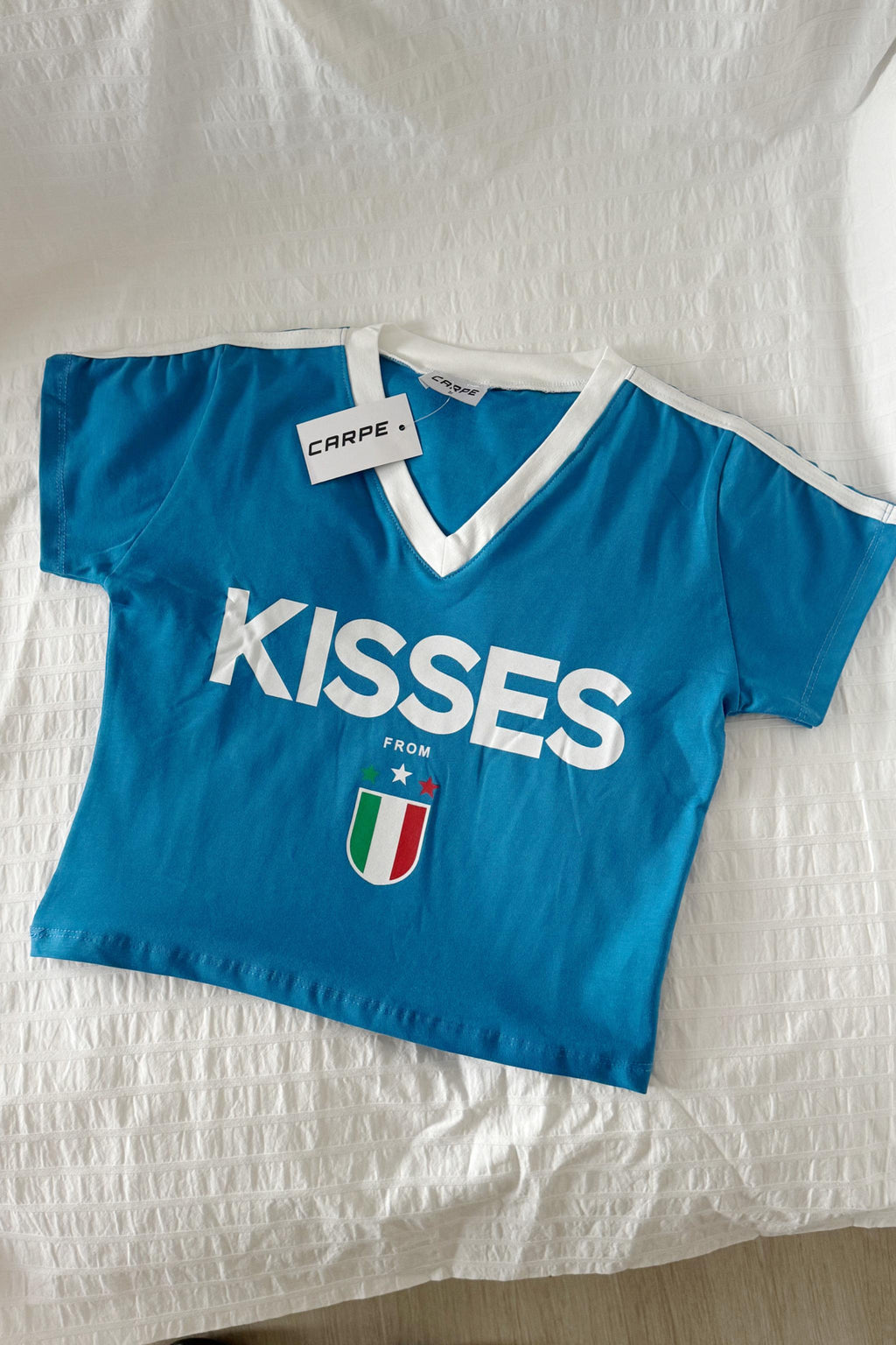 Italian Kisses Yarım T-Shirt