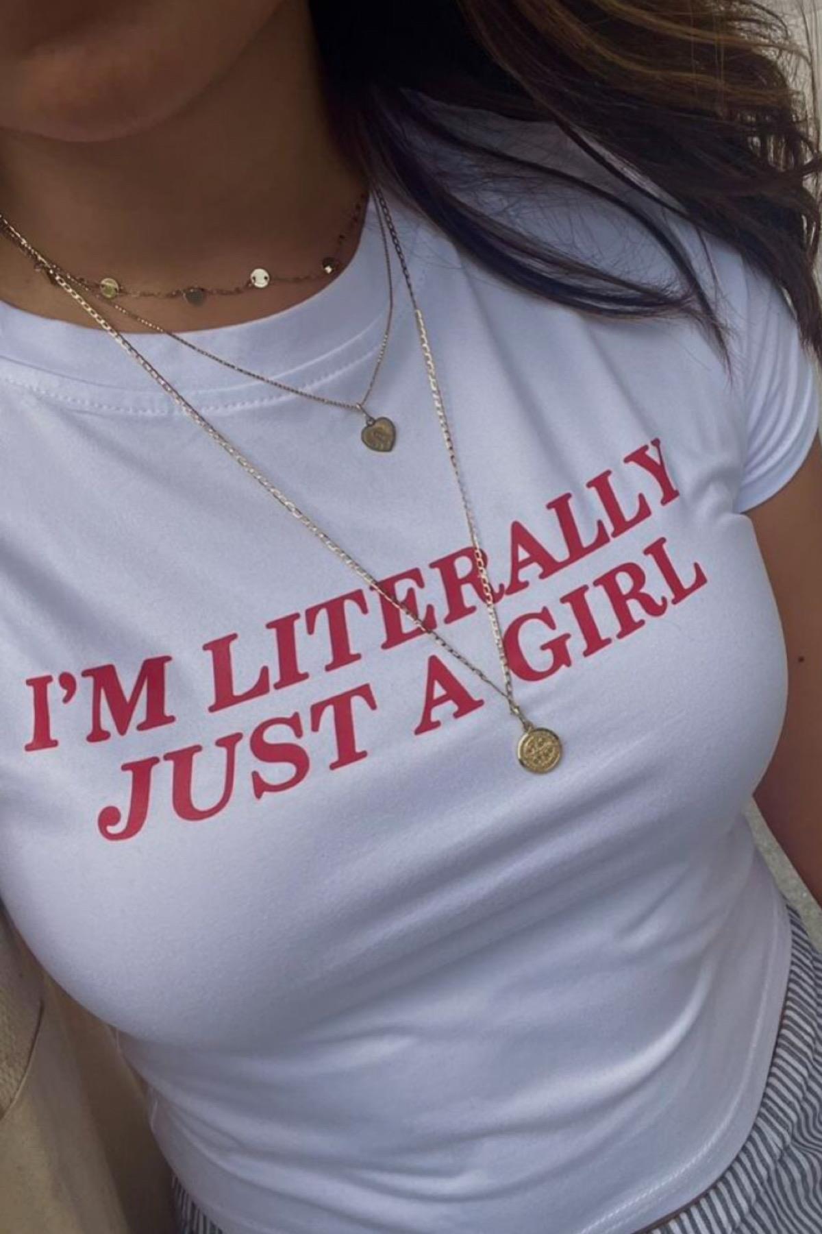 Just a Girl Crop