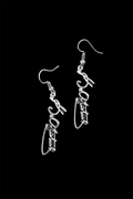 Kemal Atatürk Metal Sallantılı Küpe