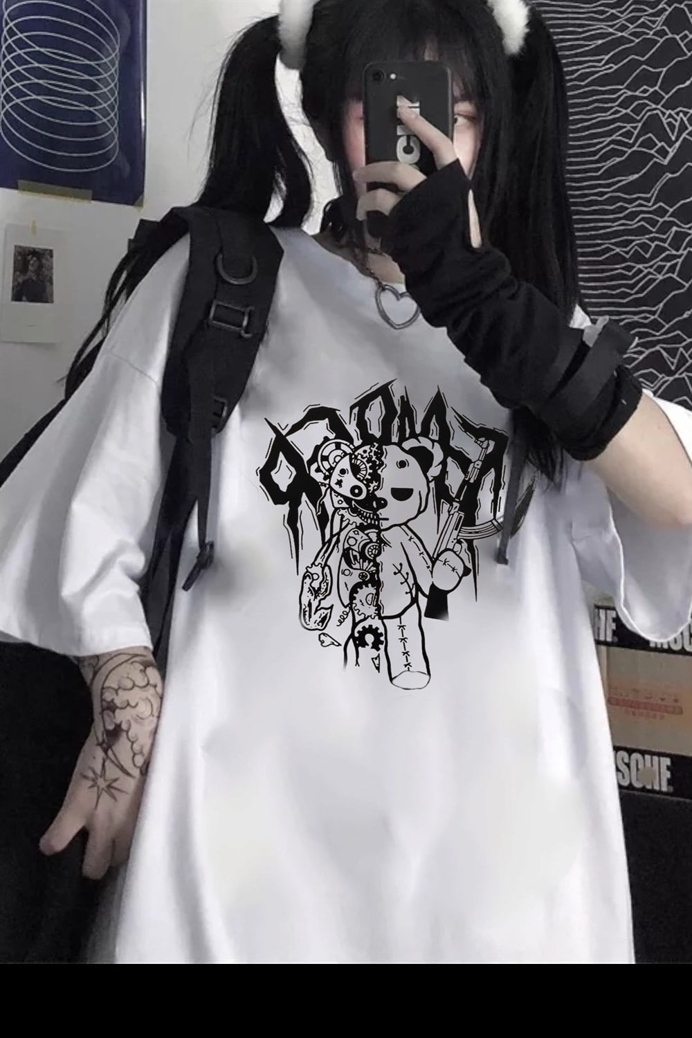 Killer Bear Oversize T-shirt