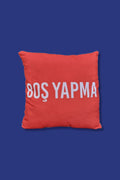 Kırmızı Boş Yapma Yastık