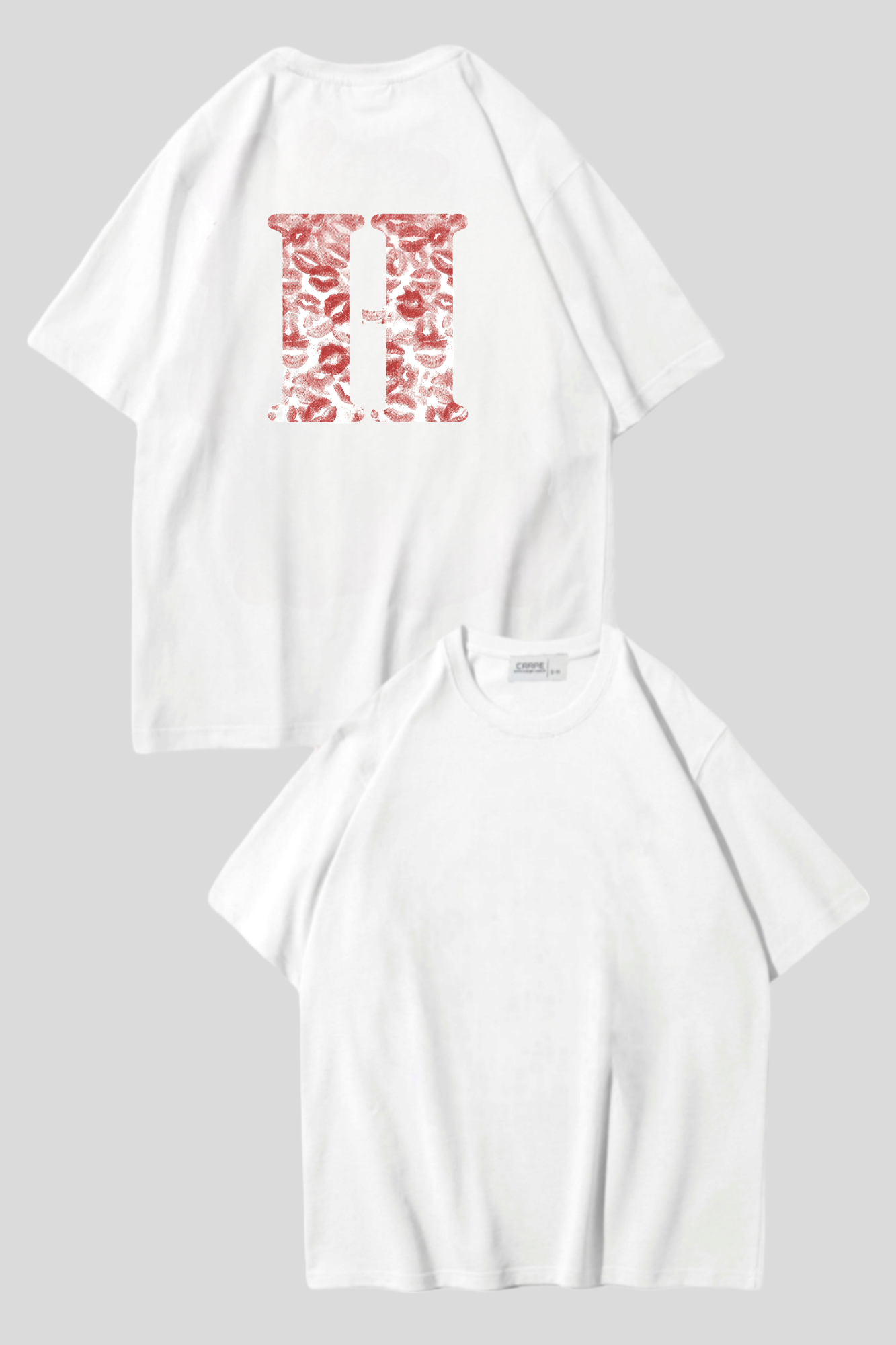 Kiss Design H Oversize T-shirt