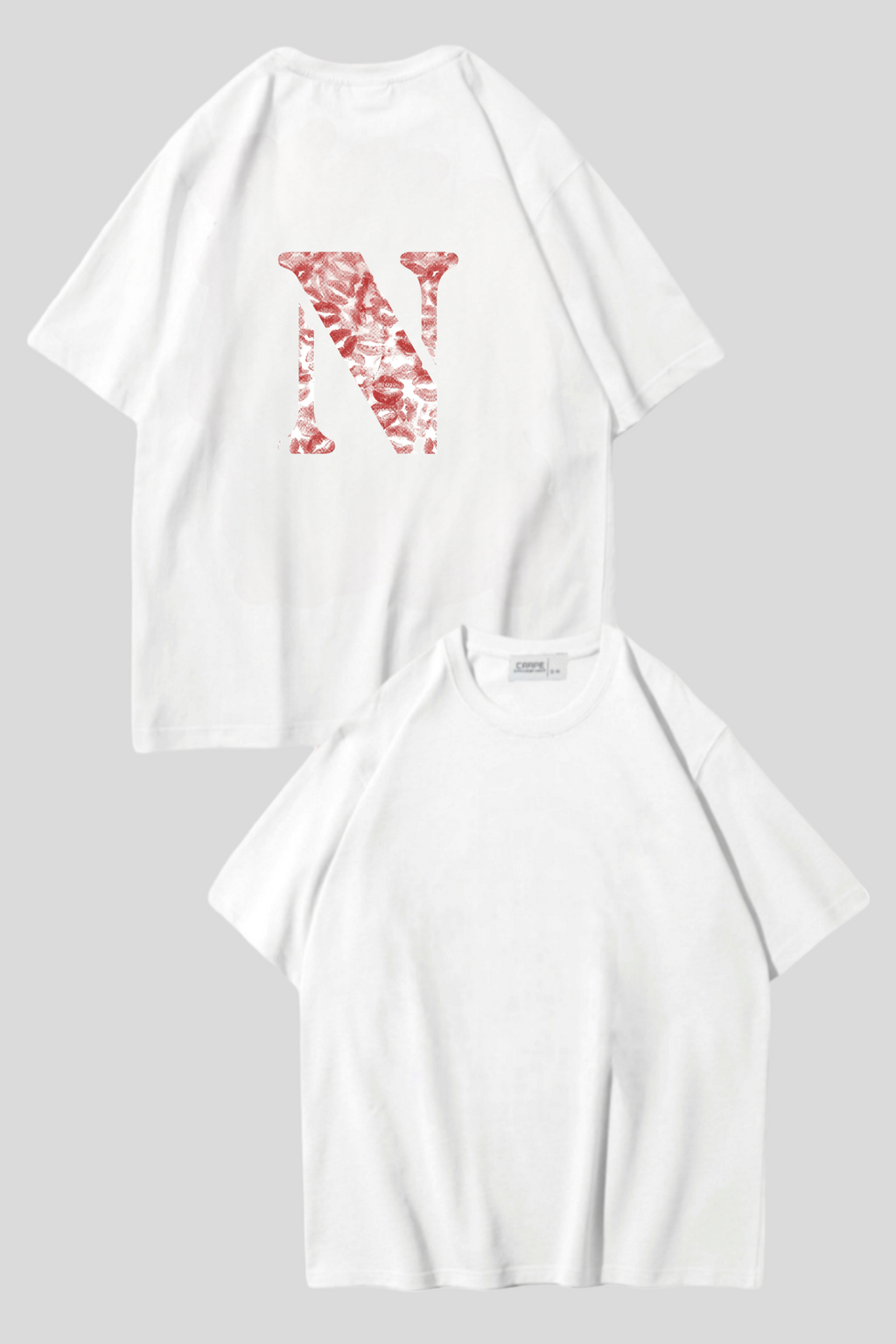 Kiss Design N Oversize T-shirt