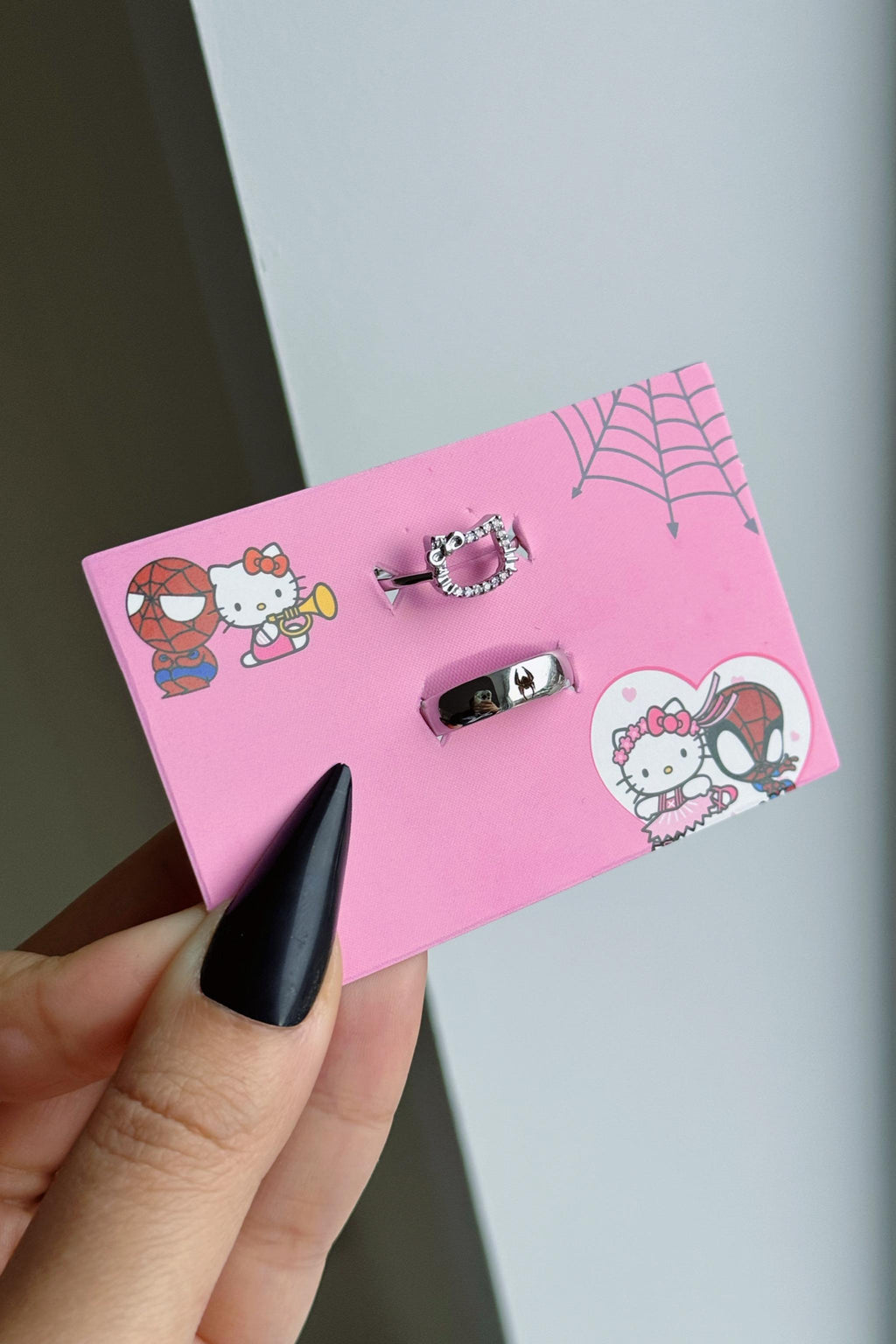 Kitty and Spider Çift Yüzük
