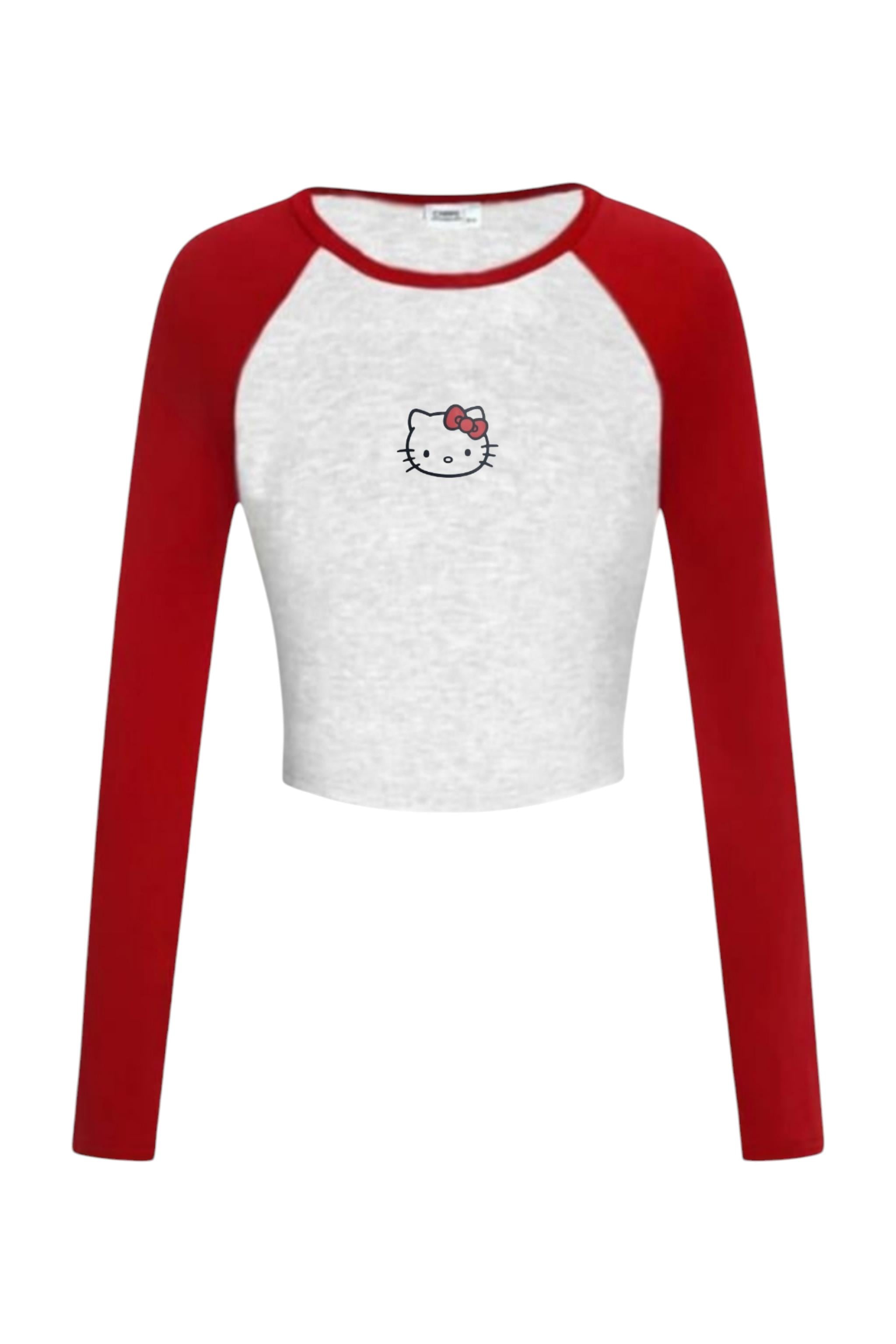 Kitty Cat Uzun Kol Tam Boy Bluz