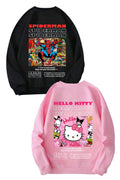 Kitty Design Oversize Sweatshirt