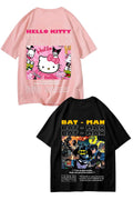 Kitty Design Oversize T-shirt 2
