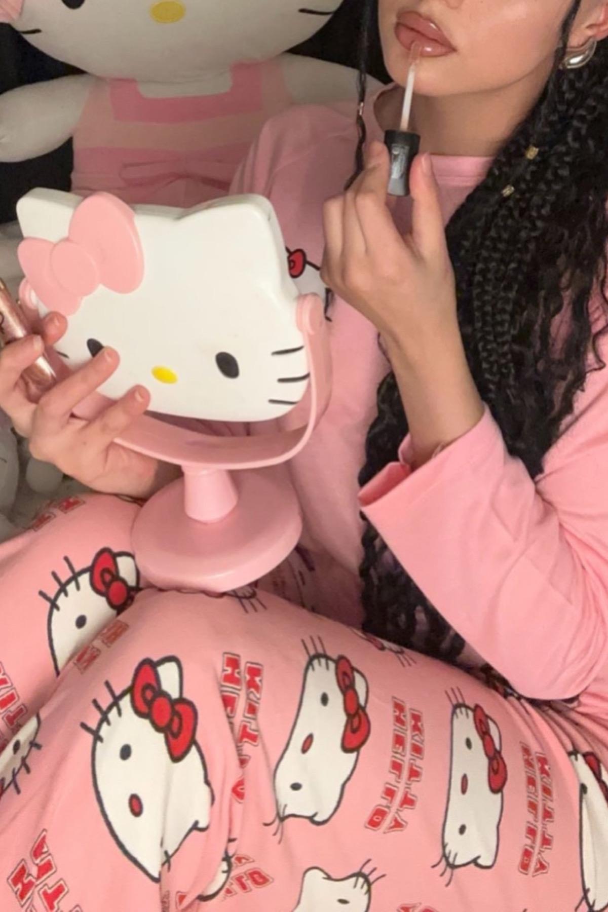Kitty Pink Pijama Altı