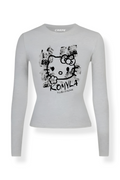 Komyla Cat Uzun Kol Tam Boy Bluz