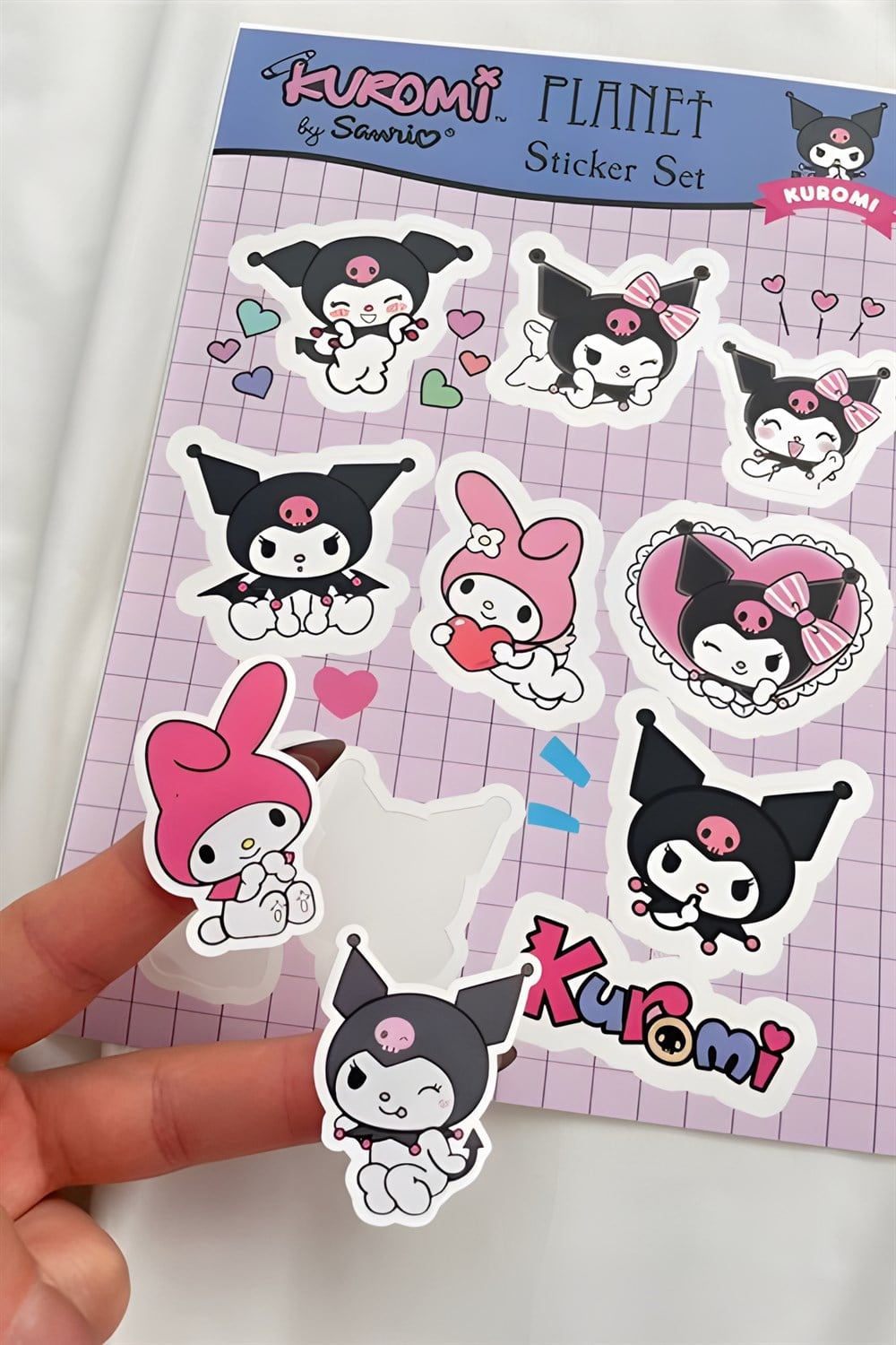 Kuromi Sticker Set