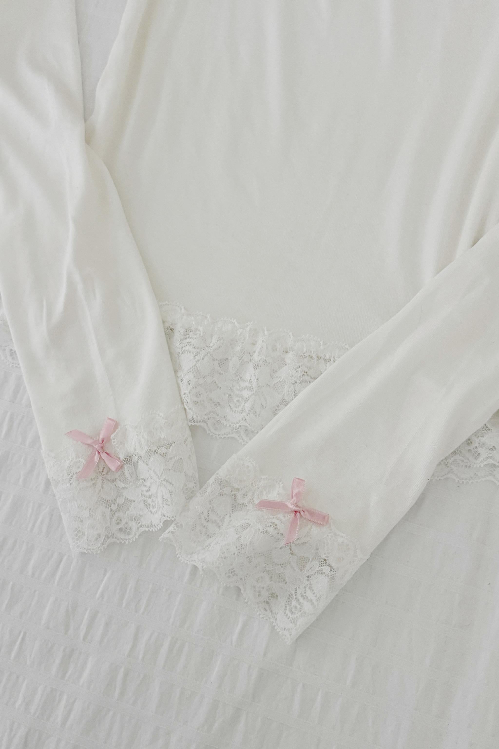 Lace Rose Bluz