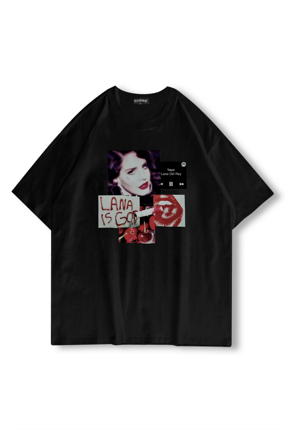 Lana İs God Oversize T-shirt