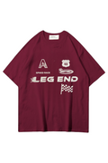 Leg End Oversize T-shirt