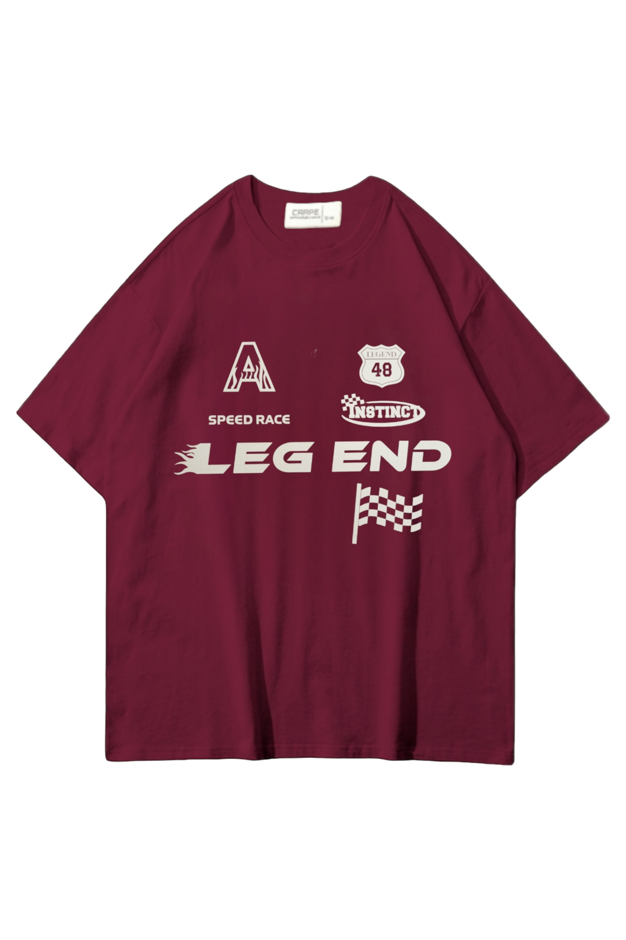 Leg End Oversize T-shirt