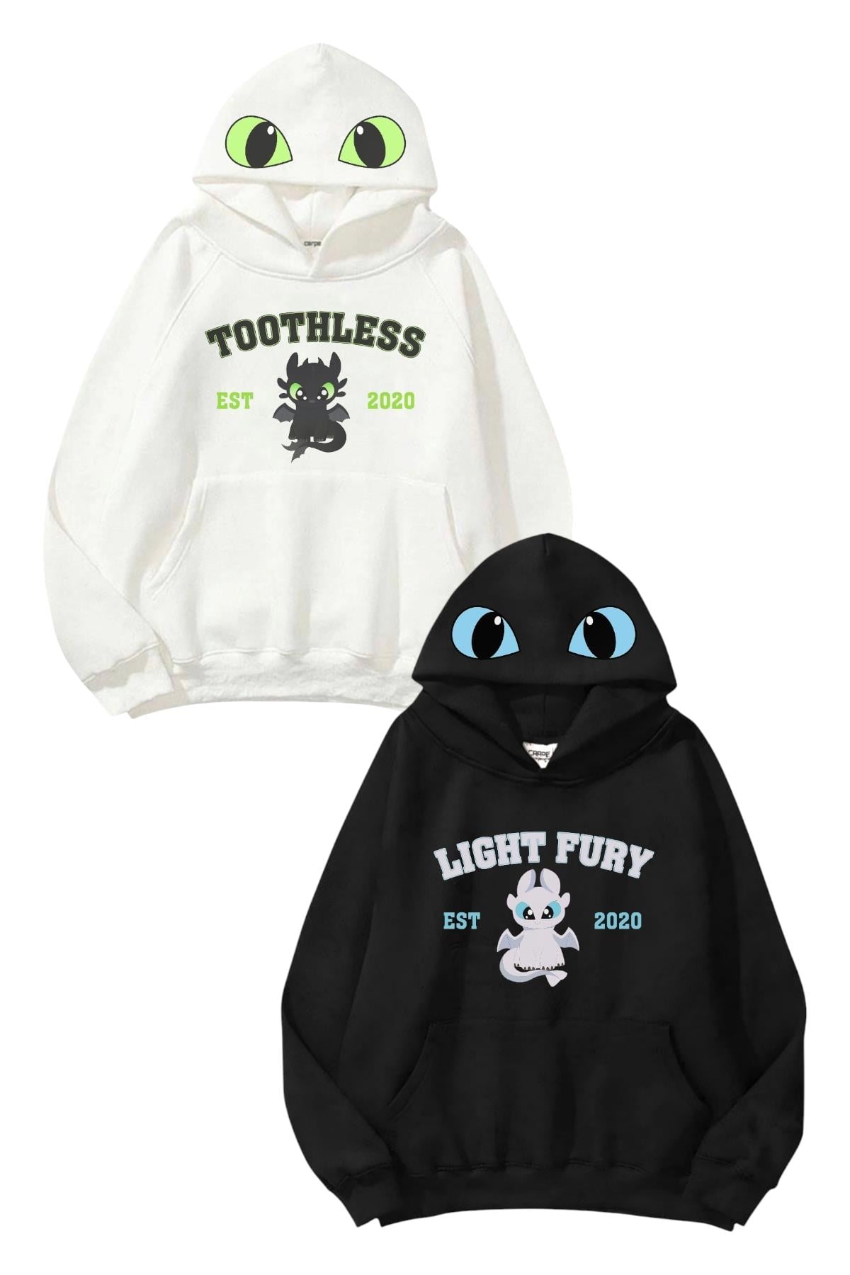 Light Fury 3 İplik Oversive Sweatshirt