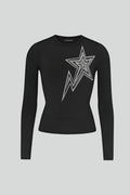 Lightning Star Uzun Kol Tam Boy Bluz