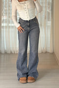 Low Rise Flare Pantolon
