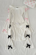 Madonna Ribbon Detail Bluz