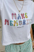 Make Memories Oversize T-shirt