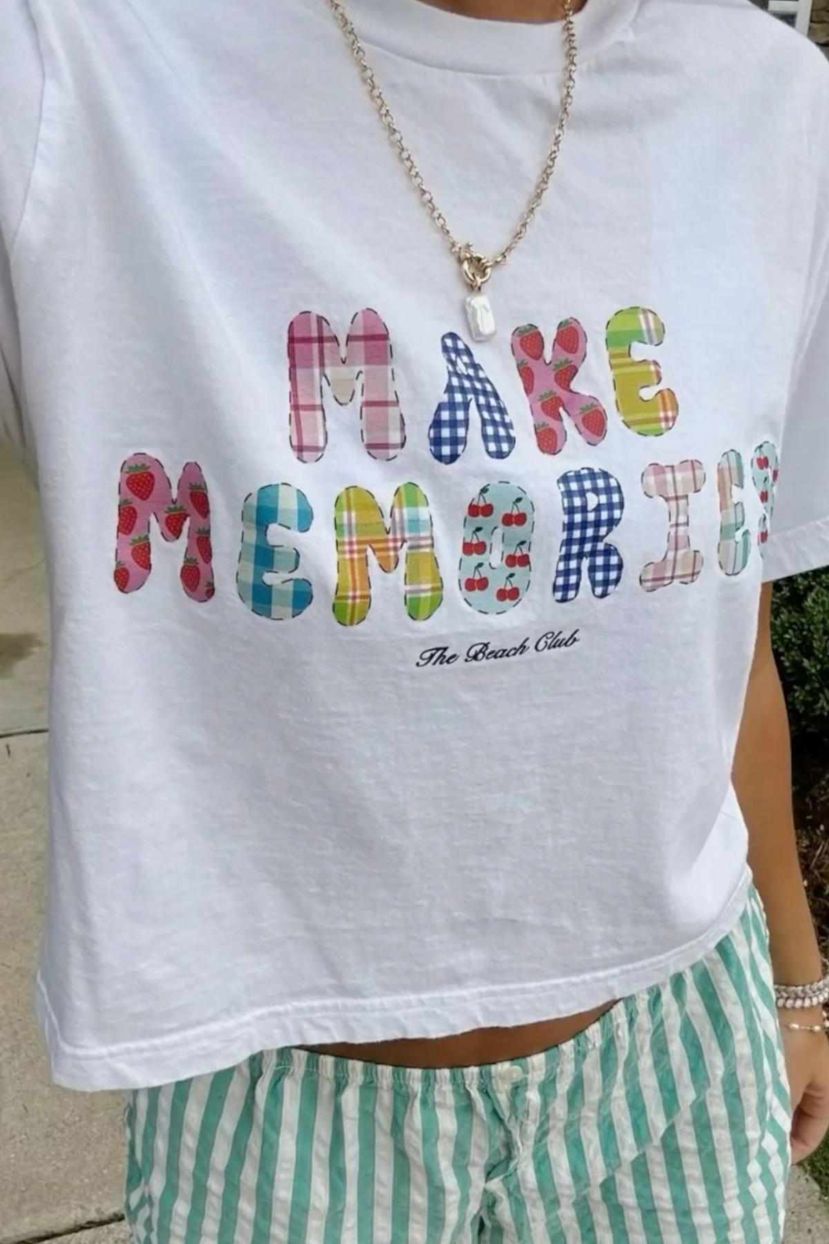 Make Memories Oversize T-shirt