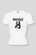 Metal Gırl Tam Boy Bluz