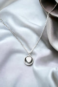 Minimal Round Heart Kolye