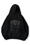 Moon Cat 3 iplik Oversize Sweatshirt