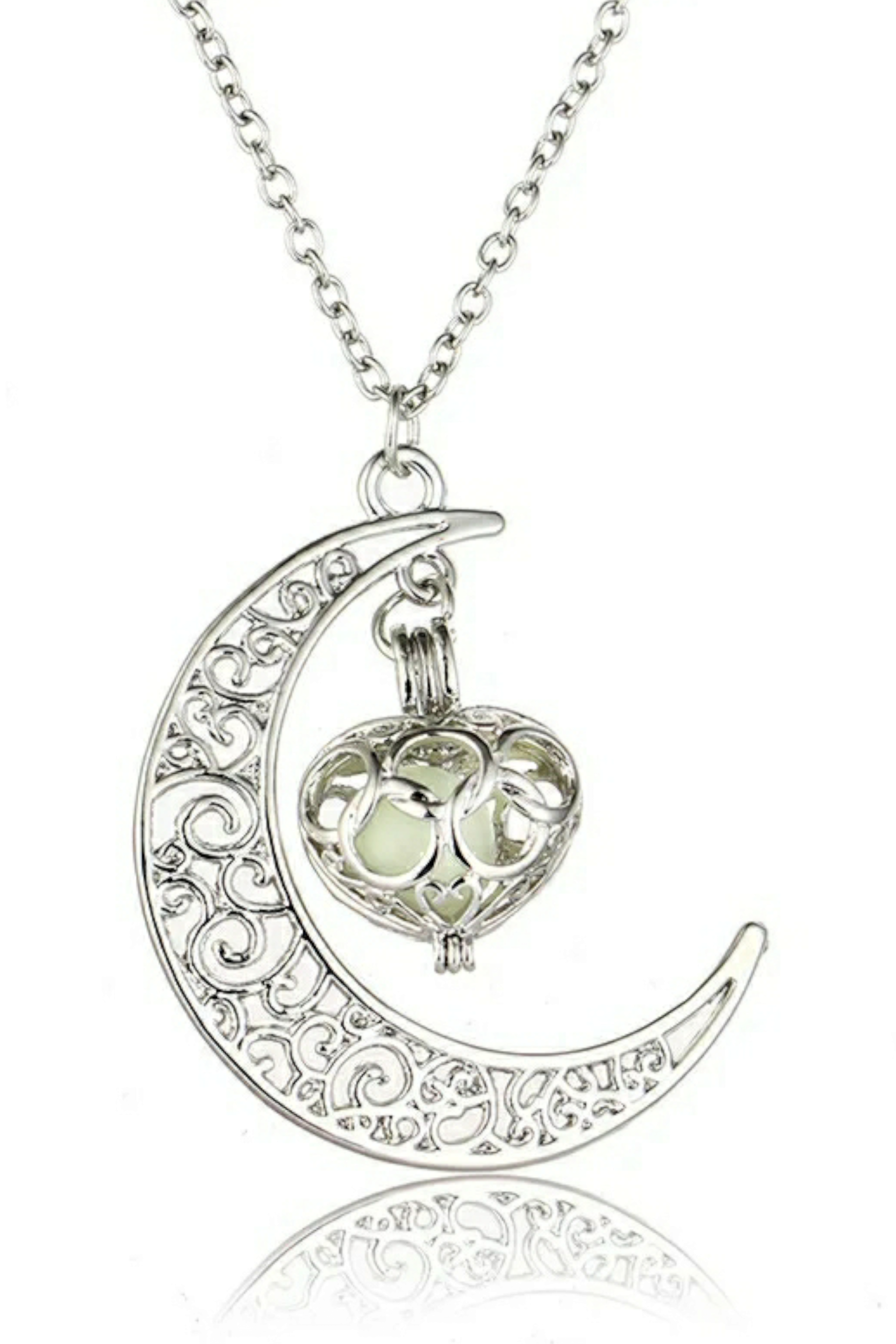 Moon Heart Kolye